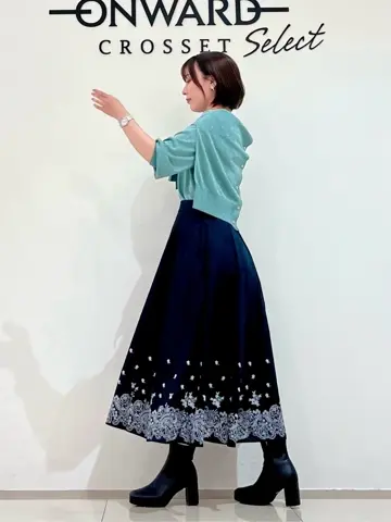 ONWARD CROSSET SELECT スタッフ コーディネート画像