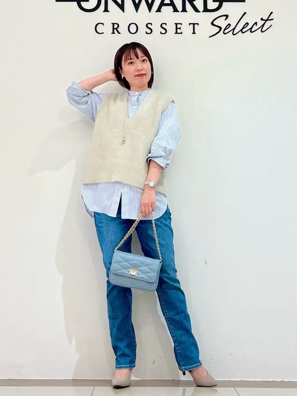 ONWARD CROSSET SELECT スタッフ コーディネート画像