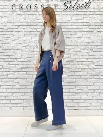 ONWARD CROSSET SELECT IZUMI コーディネート画像