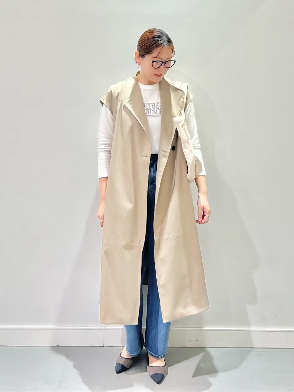 ONWARD CROSSET SELECT 林 コーディネート画像