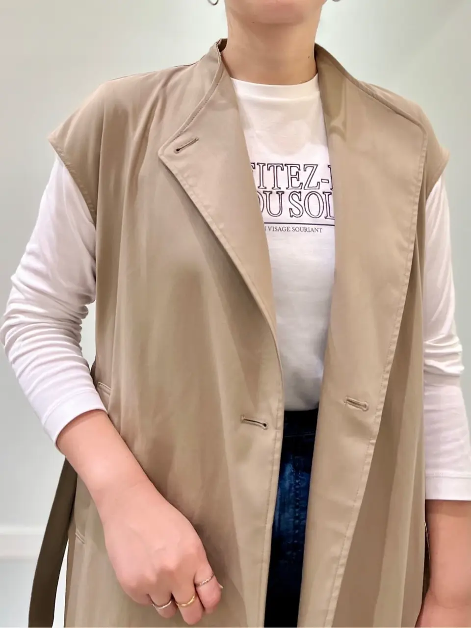 ONWARD CROSSET SELECT 林 コーディネート画像