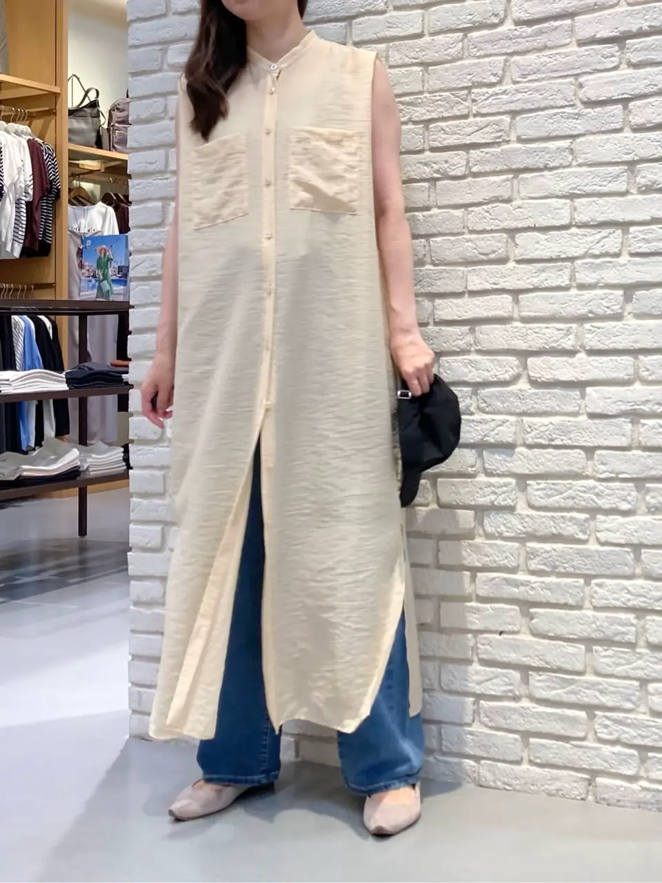 ONWARD CROSSET SELECT 檀 コーディネート画像