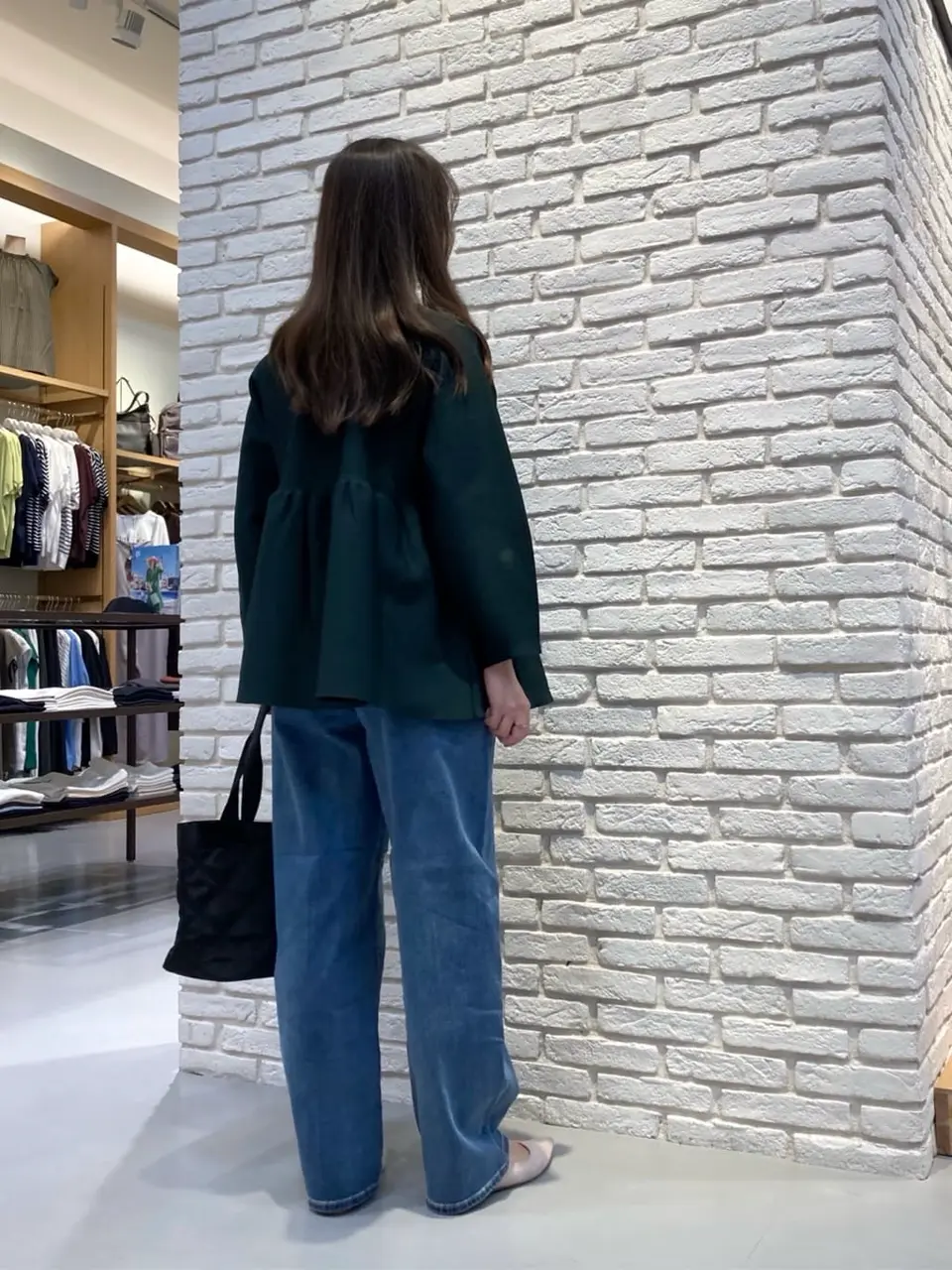 ONWARD CROSSET SELECT 檀 コーディネート画像