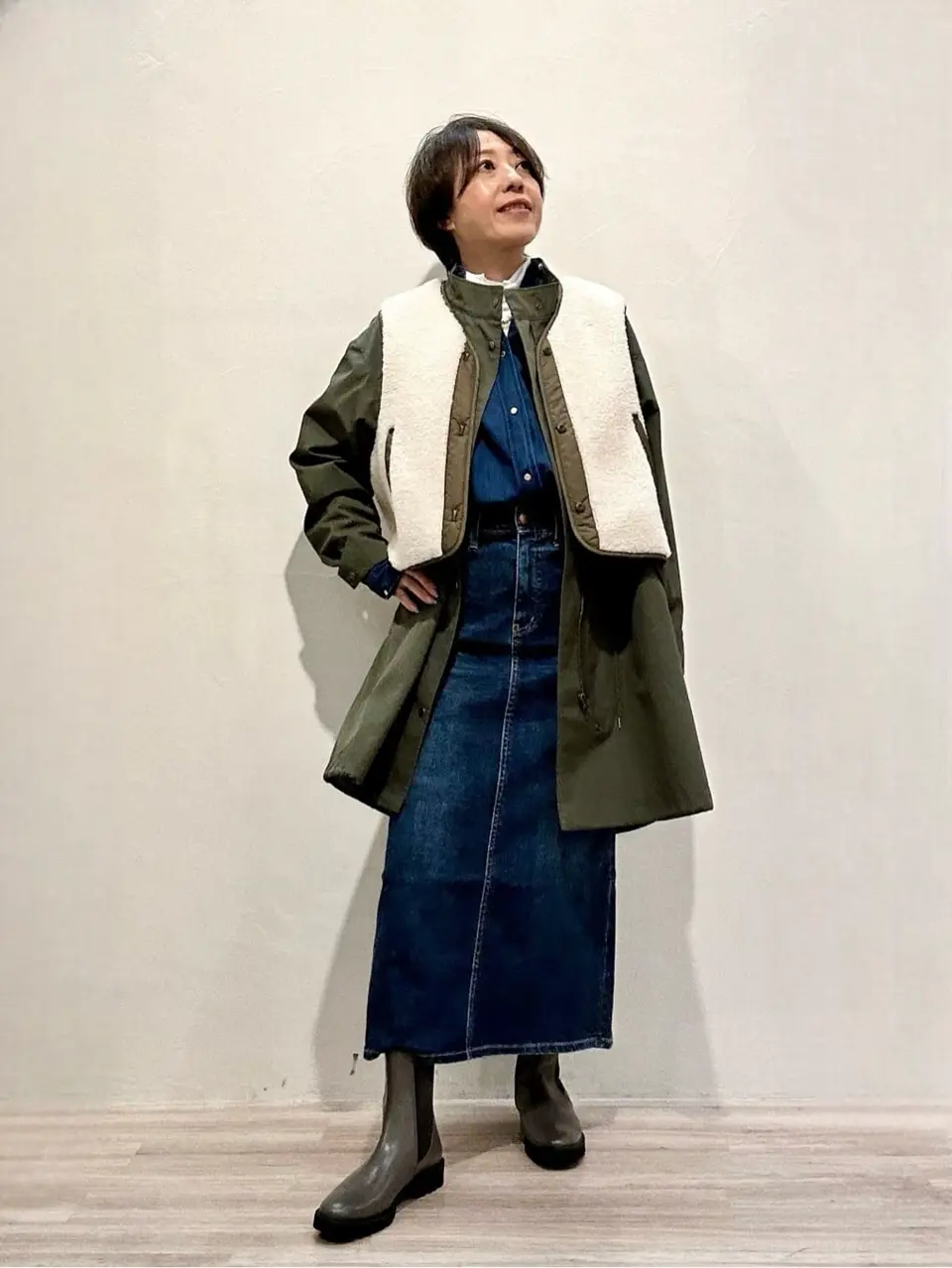 ONWARD CROSSET SELECT 亀山 コーディネート画像