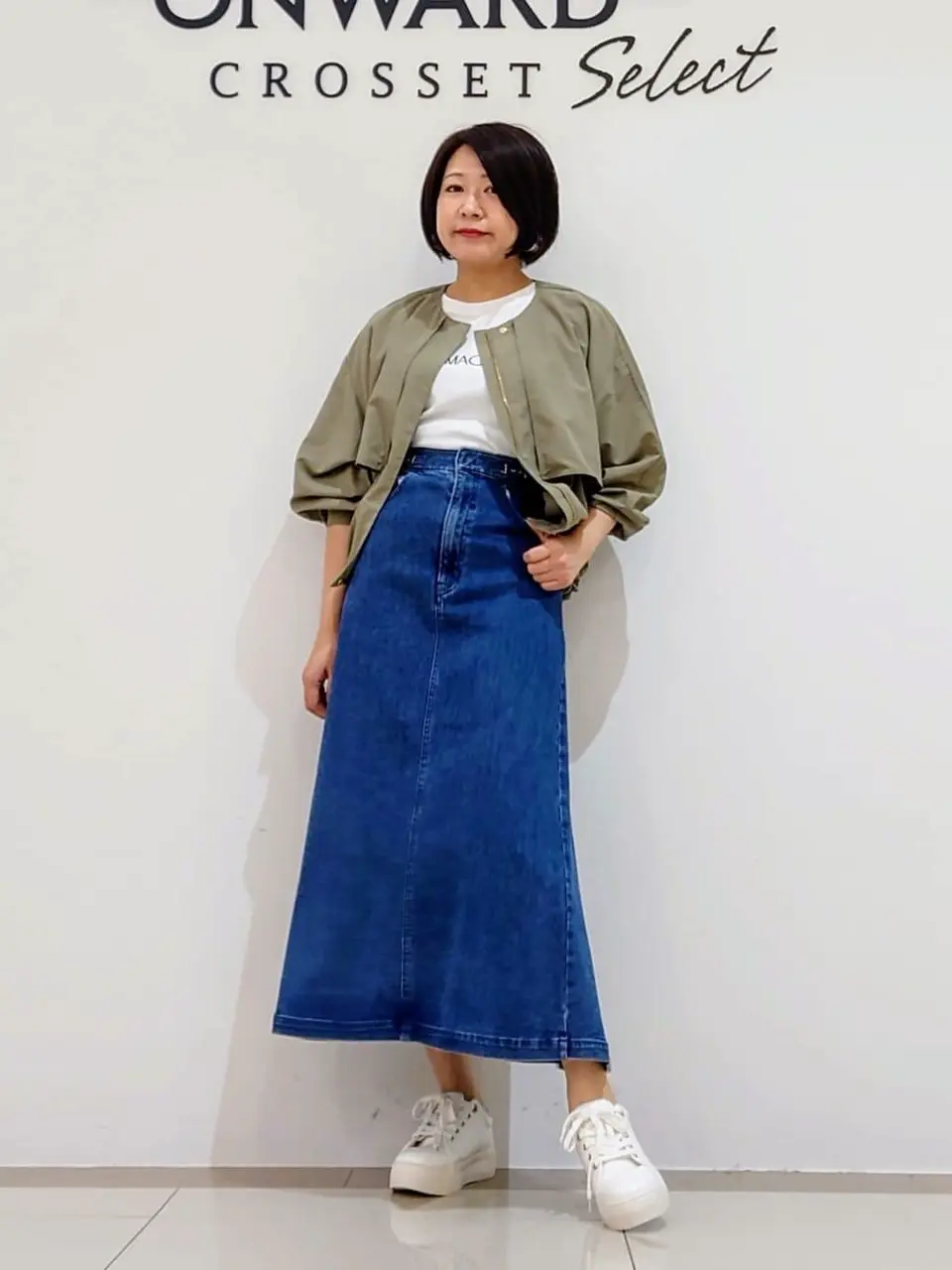 ONWARD CROSSET SELECT スタッフ コーディネート画像