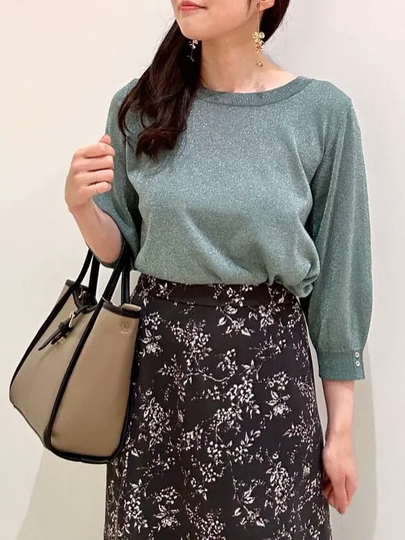 ONWARD CROSSET SELECT 大島 コーディネート画像