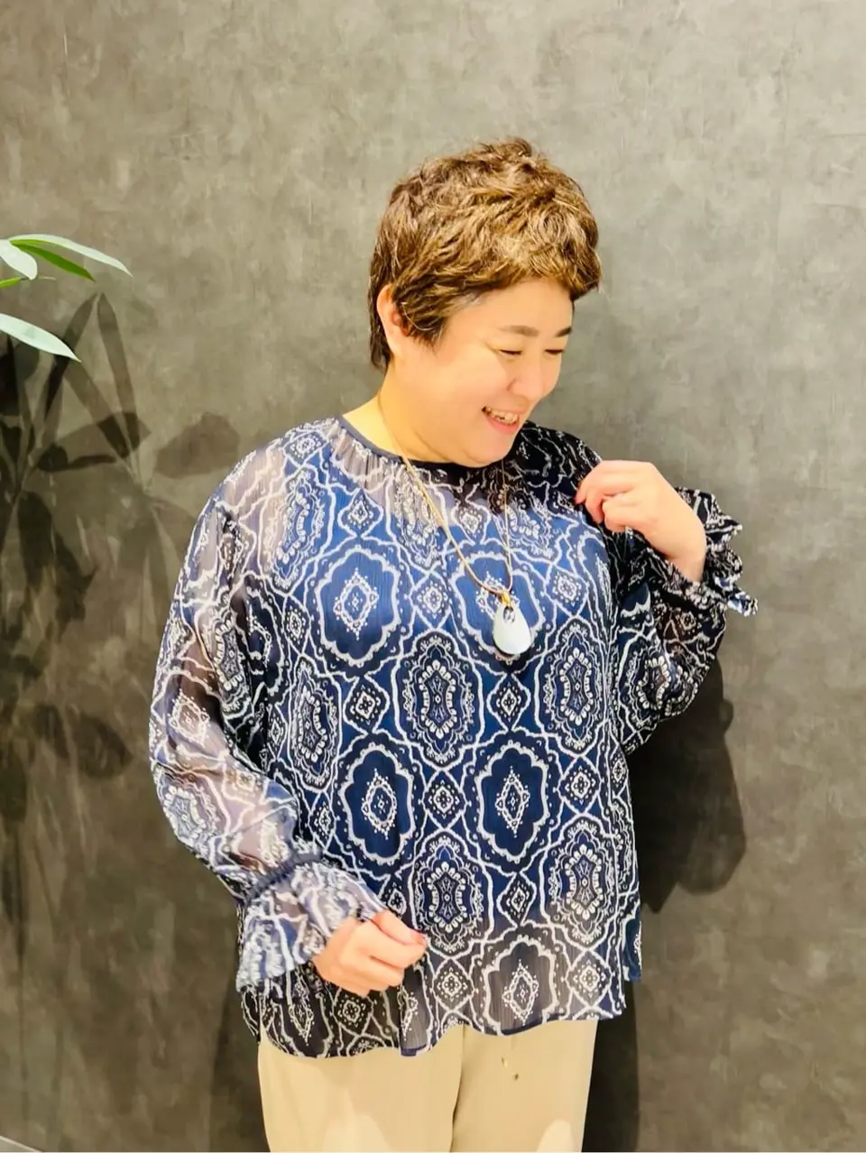 ONWARD CROSSET SELECT 佐藤 コーディネート画像