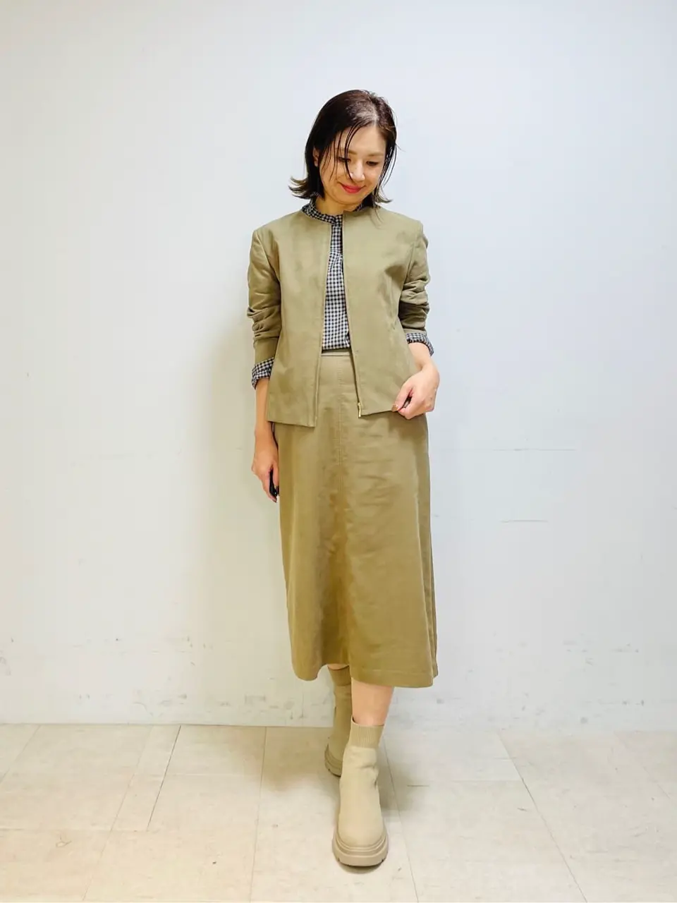 ONWARD CROSSET SELECT スタッフ コーディネート画像