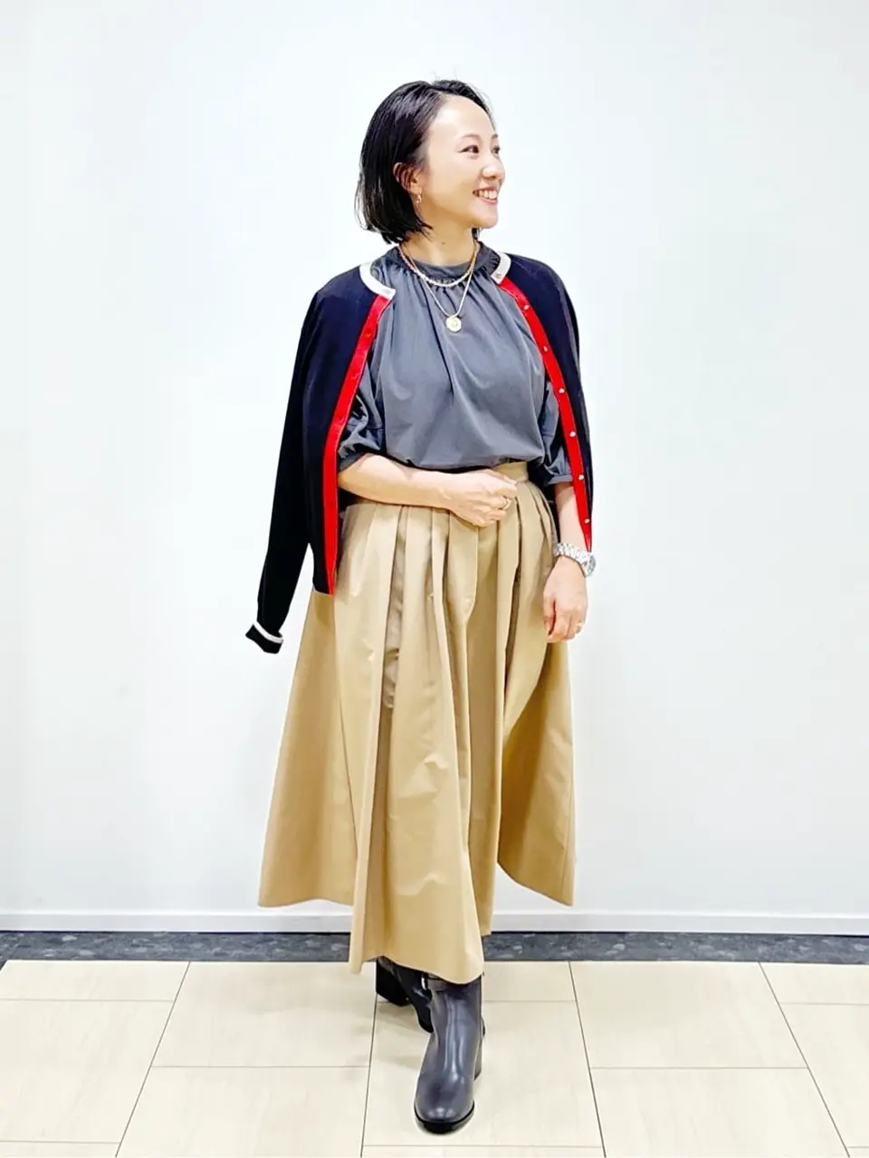 ONWARD CROSSET SELECT 藤川 コーディネート画像