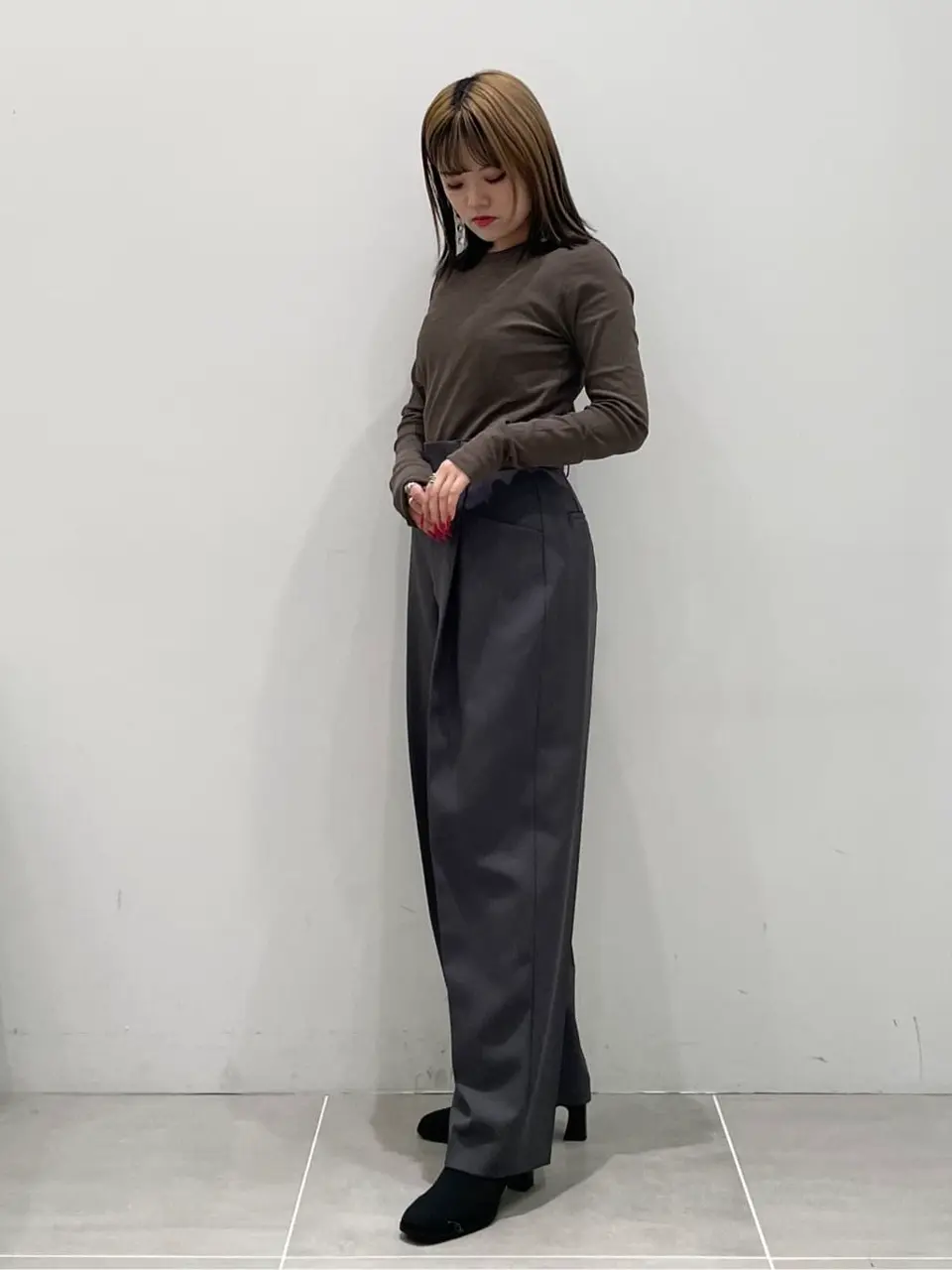 ONWARD CROSSET SELECT erika コーディネート画像