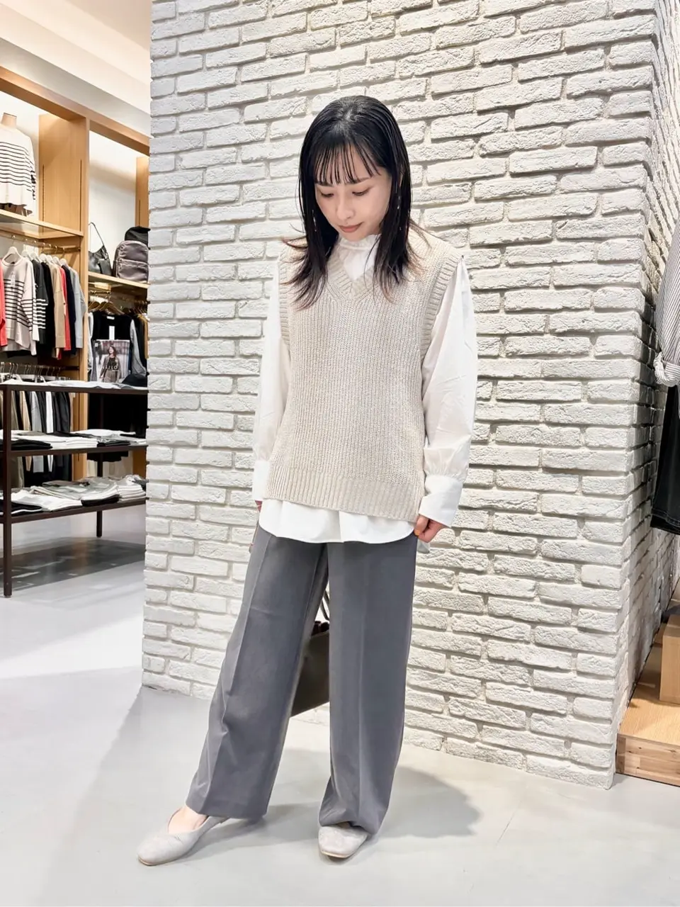 ONWARD CROSSET SELECT 服部 コーディネート画像