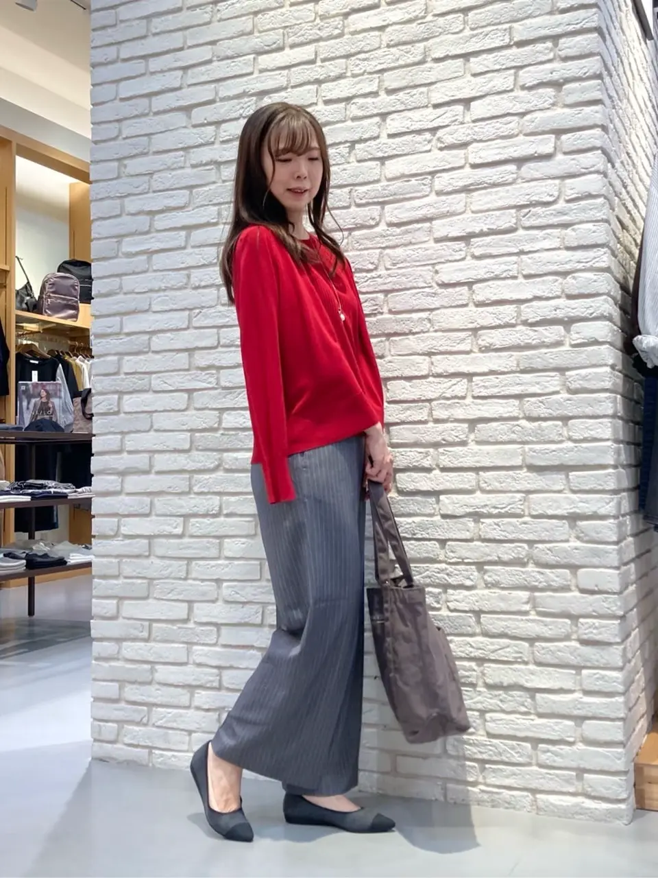 ONWARD CROSSET SELECT 檀 コーディネート画像