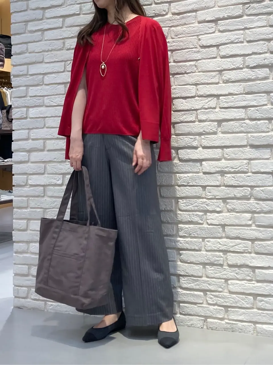 ONWARD CROSSET SELECT 檀 コーディネート画像