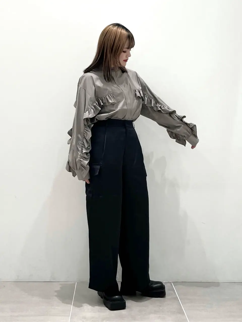 ONWARD CROSSET SELECT erika コーディネート画像