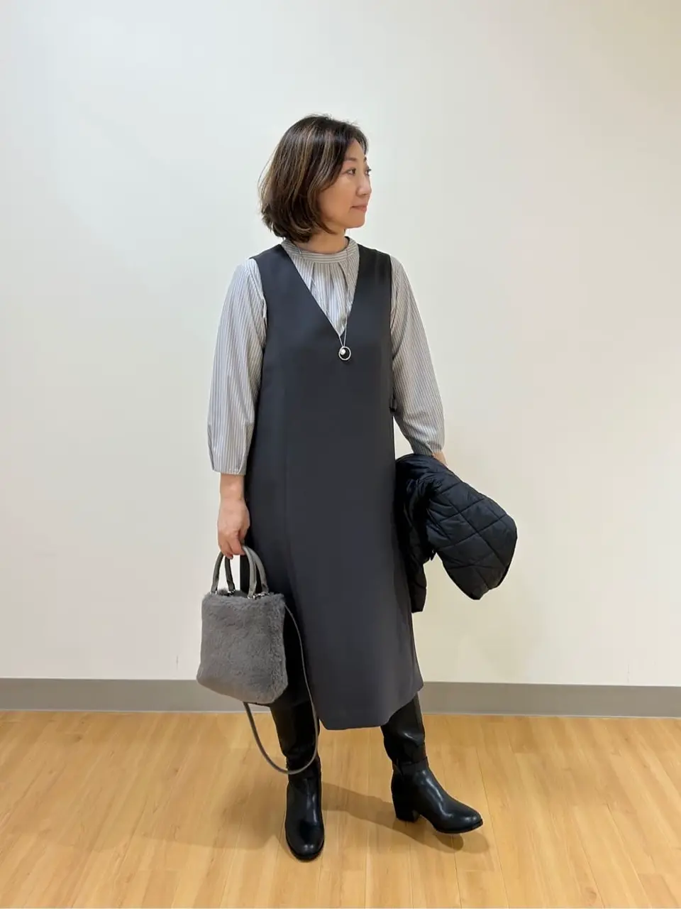 ONWARD CROSSET SELECT TAKI コーディネート画像