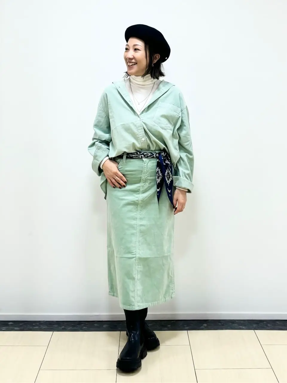 ONWARD CROSSET SELECT 藤川 コーディネート画像