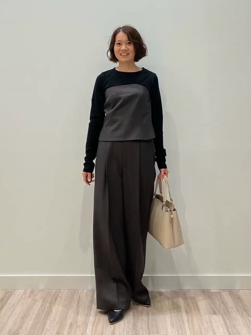 ONWARD CROSSET SELECT 林 コーディネート画像