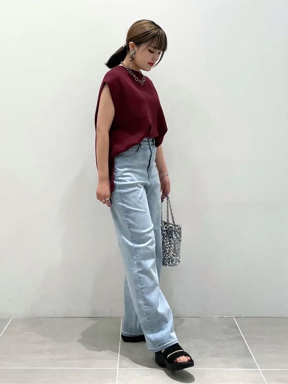 ONWARD CROSSET SELECT erika コーディネート画像