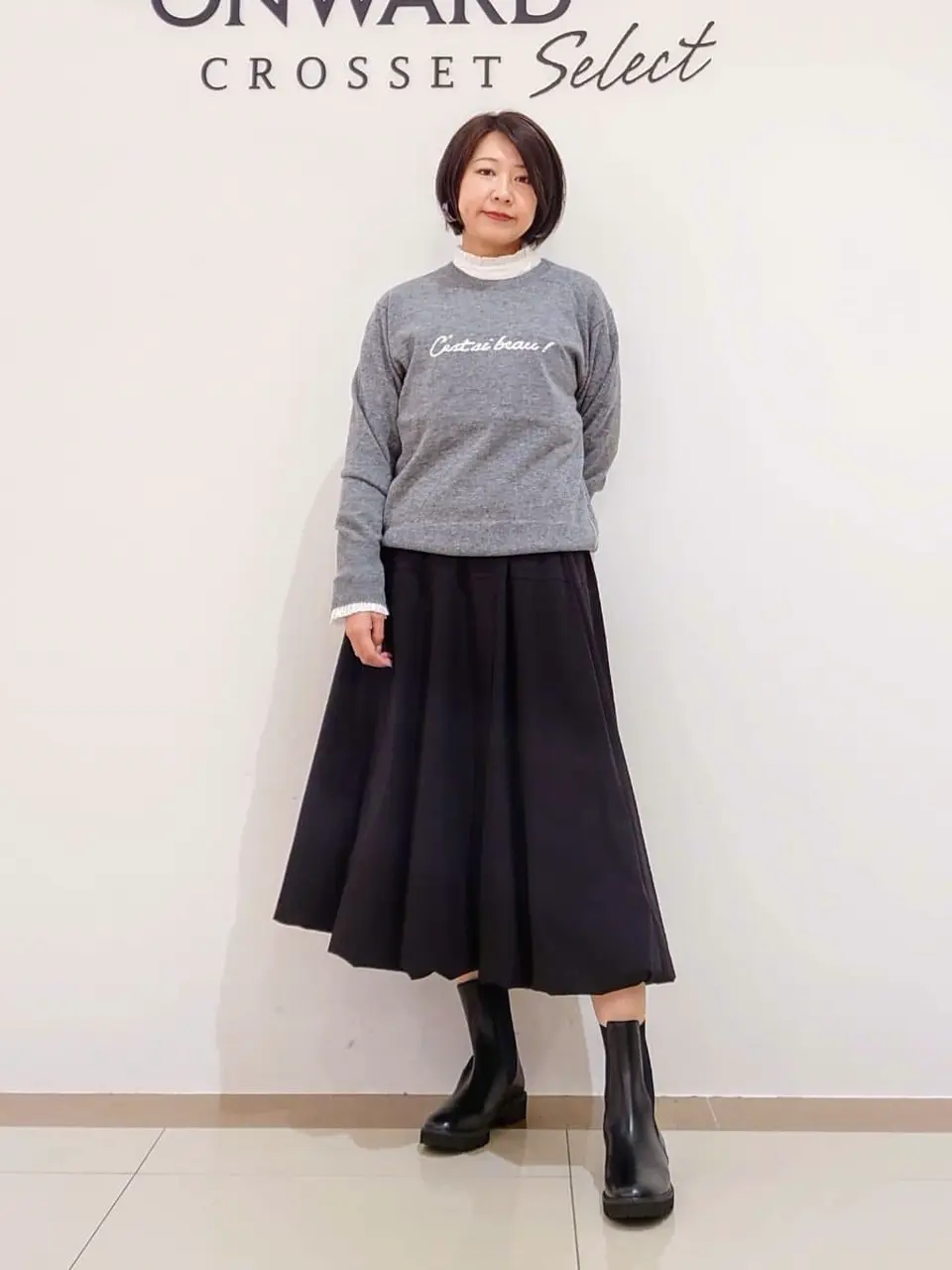 ONWARD CROSSET SELECT スタッフ コーディネート画像