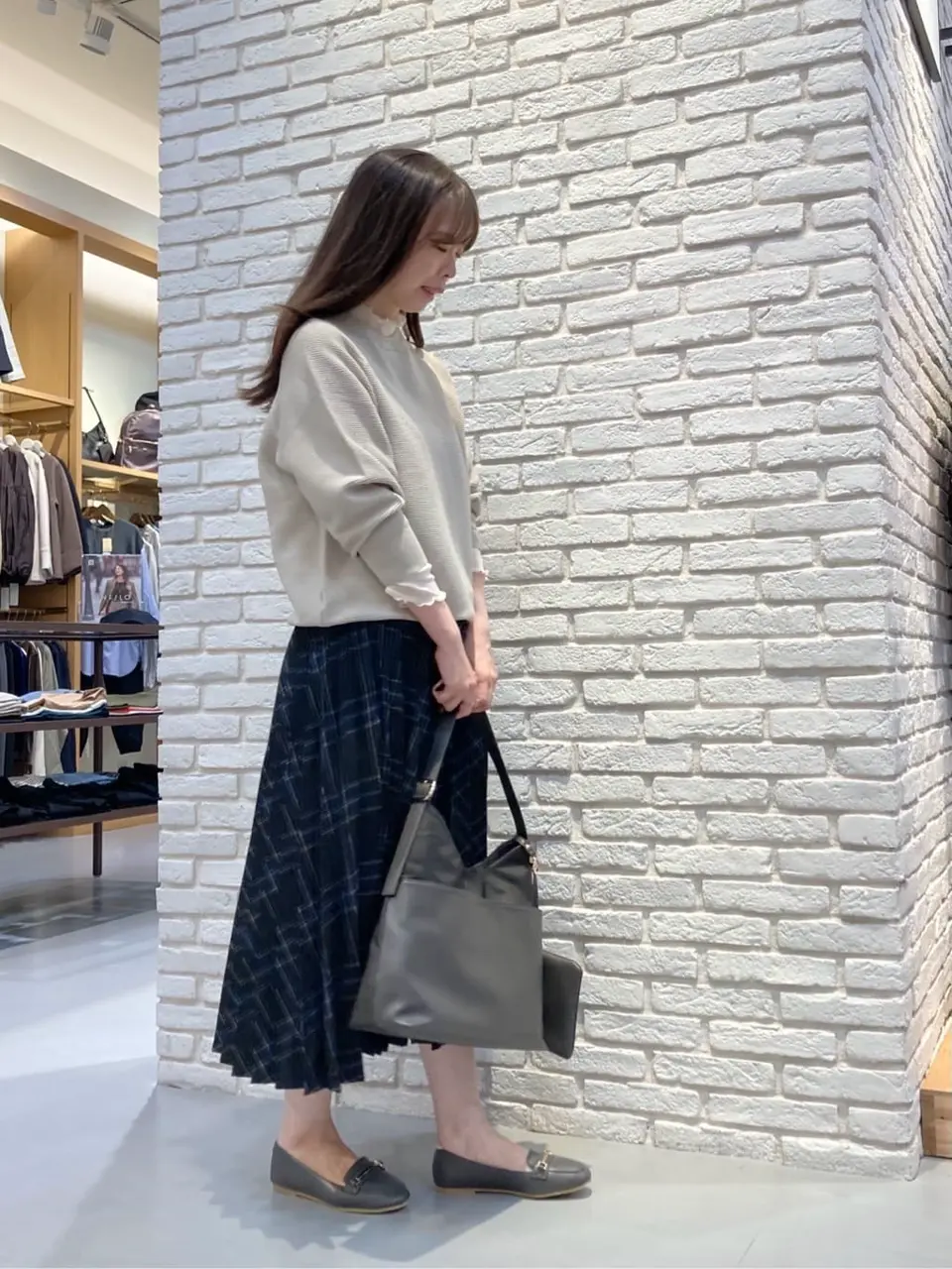 ONWARD CROSSET SELECT 檀 コーディネート画像