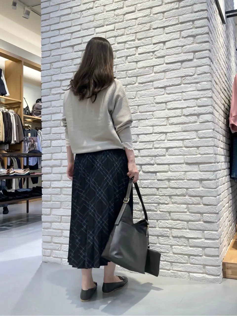 ONWARD CROSSET SELECT 檀 コーディネート画像