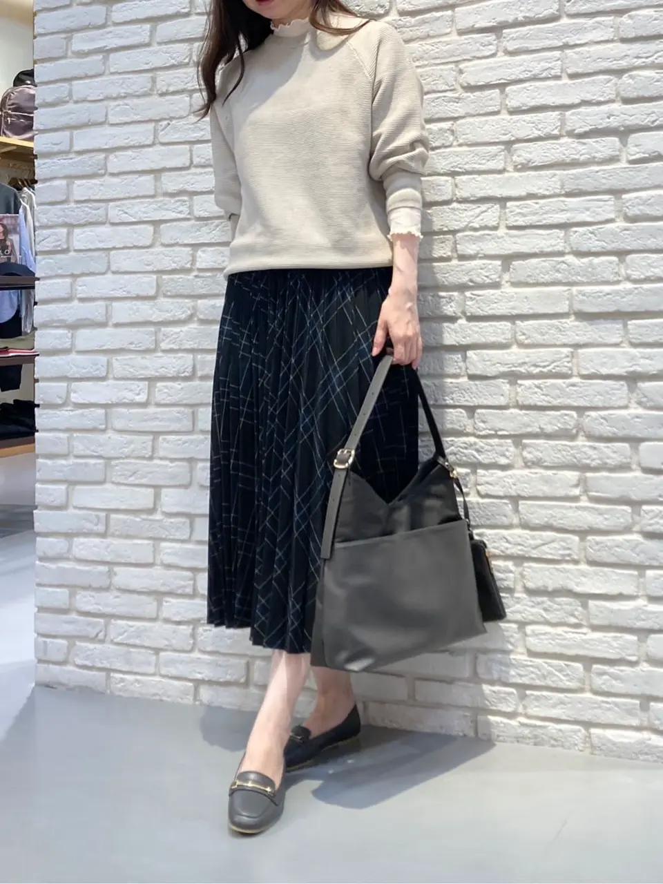 ONWARD CROSSET SELECT 檀 コーディネート画像