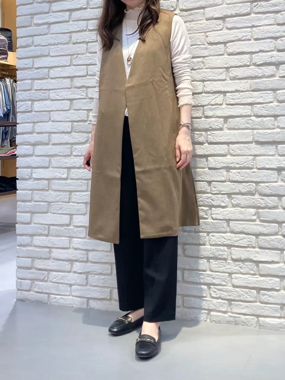 ONWARD CROSSET SELECT 檀 コーディネート画像