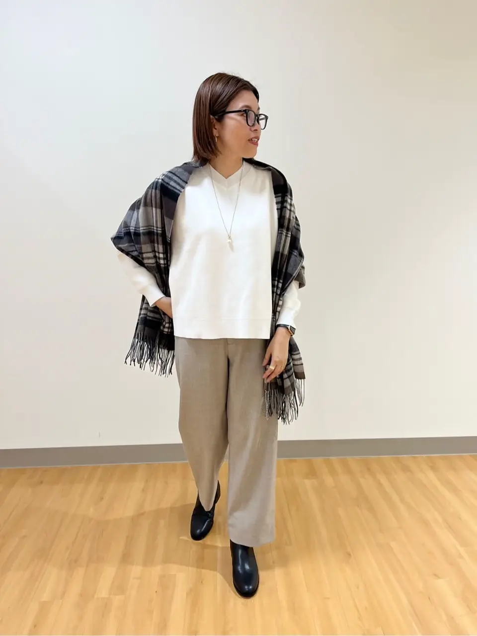 ONWARD CROSSET SELECT TAMAGAWA コーディネート画像