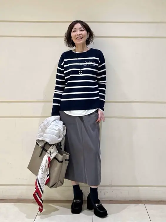 ONWARD CROSSET SELECT maruri コーディネート画像