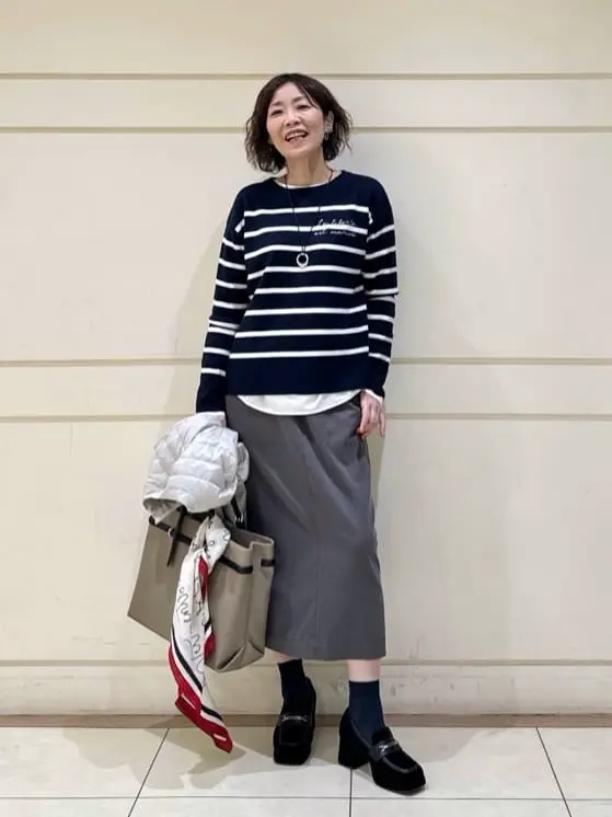 ONWARD CROSSET SELECT maruri コーディネート画像