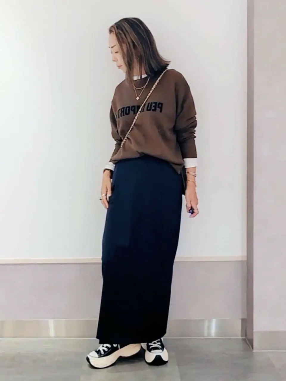 ONWARD CROSSET SELECT niwa コーディネート画像