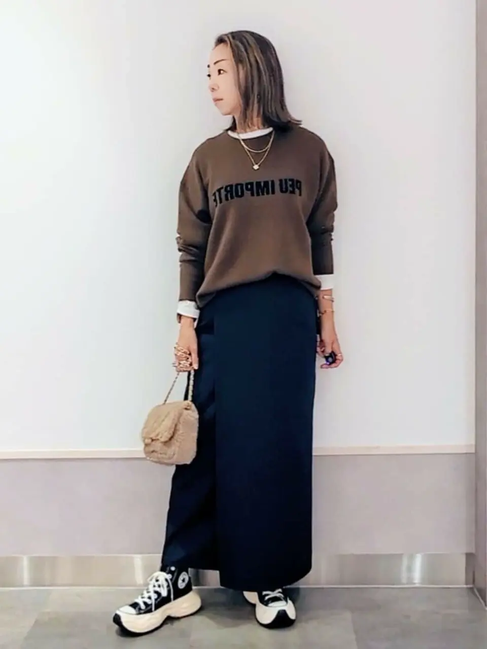 ONWARD CROSSET SELECT niwa コーディネート画像