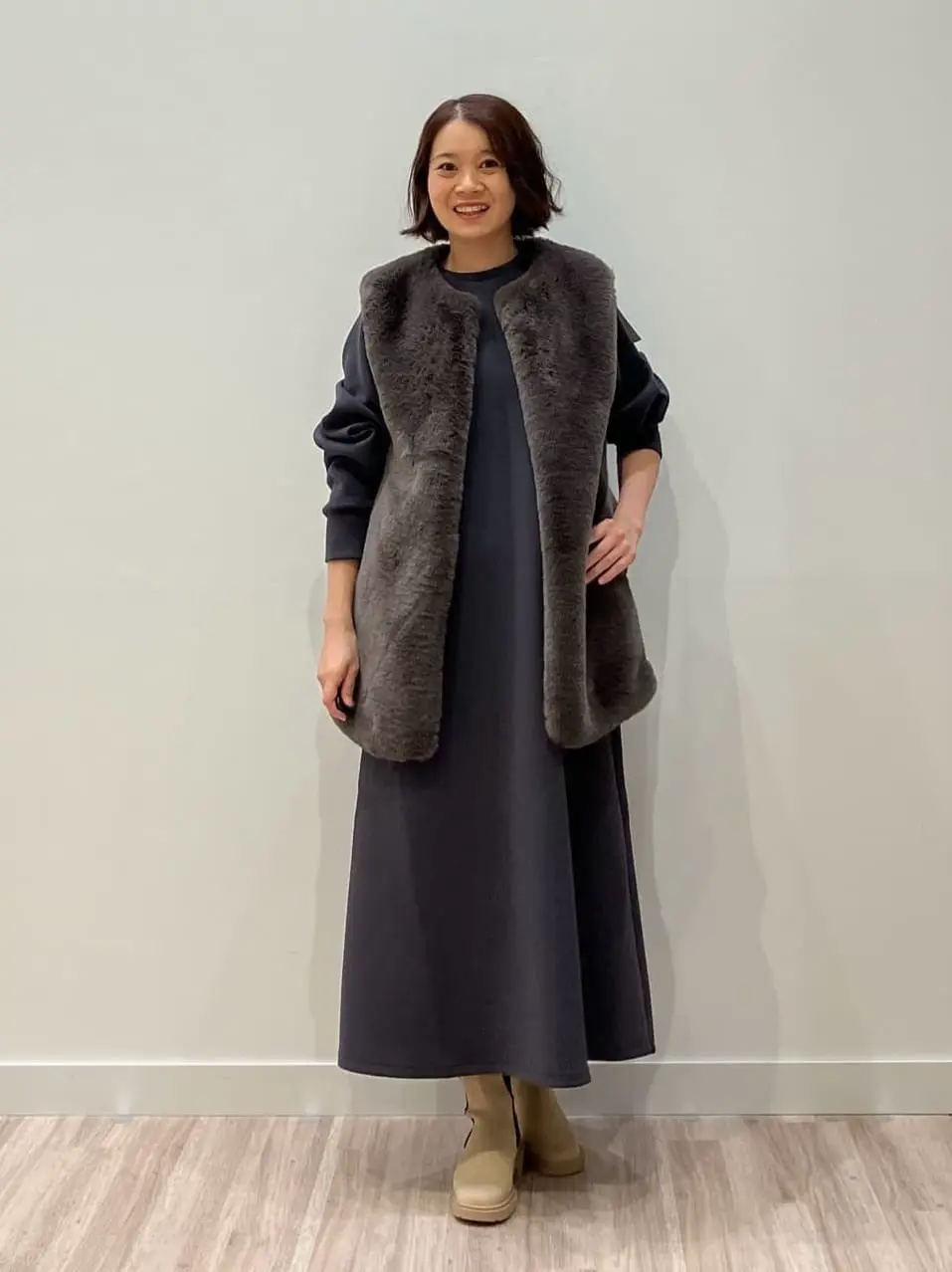 ONWARD CROSSET SELECT 林 コーディネート画像