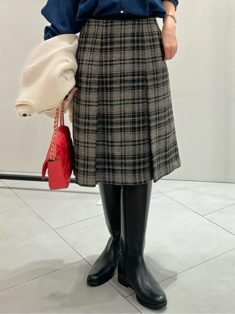 ONWARD CROSSET SELECT KURIYAMA コーディネート画像