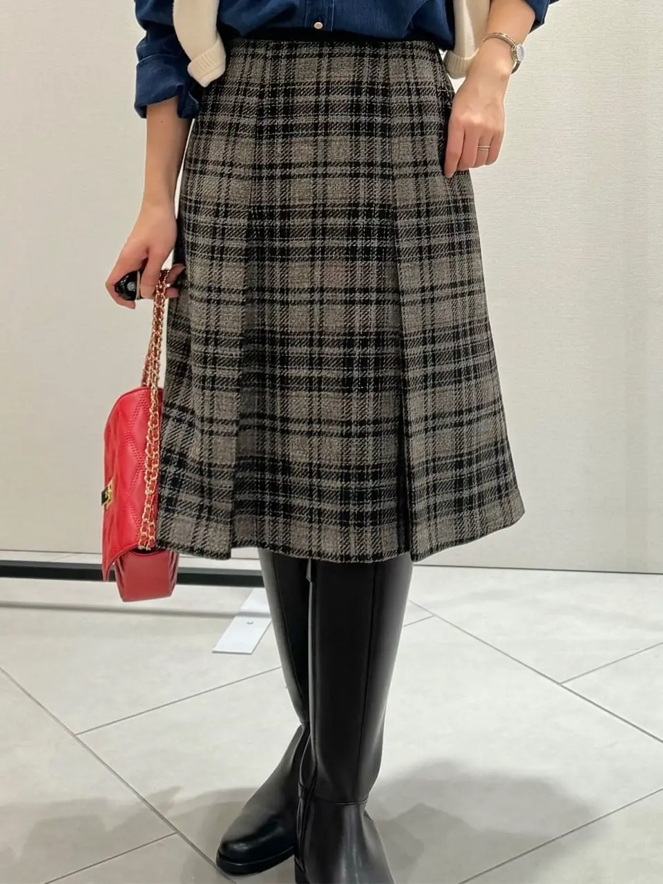 ONWARD CROSSET SELECT KURIYAMA コーディネート画像