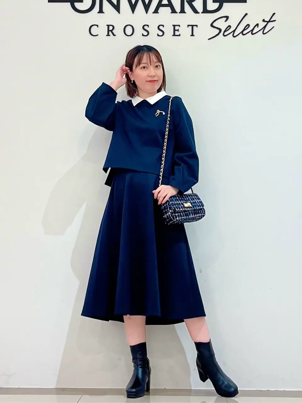 ONWARD CROSSET SELECT スタッフ コーディネート画像