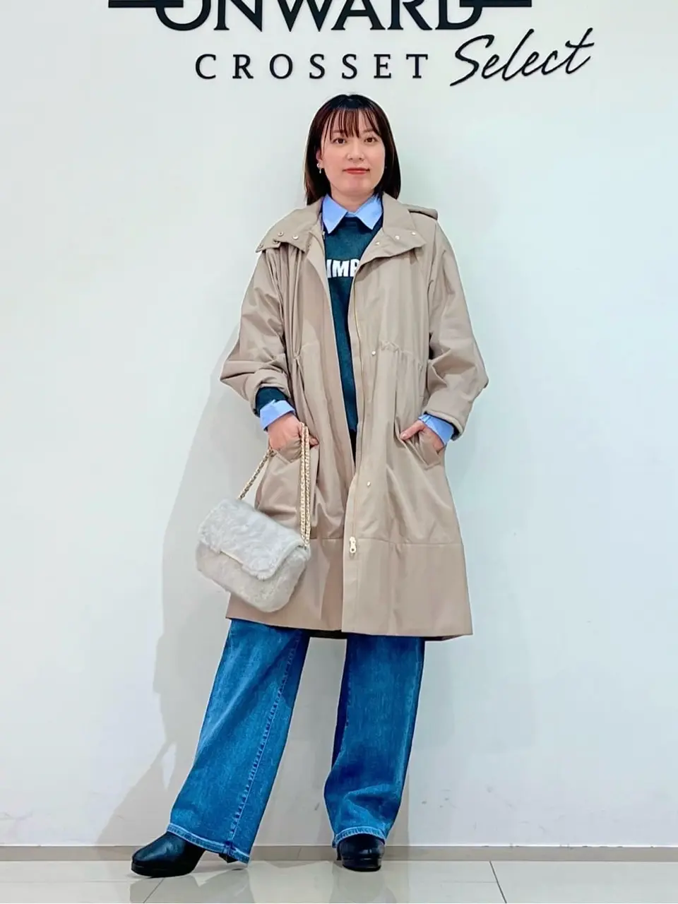 ONWARD CROSSET SELECT スタッフ コーディネート画像
