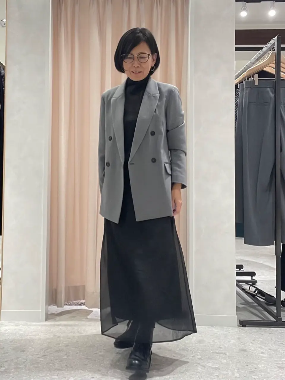 ONWARD CROSSET SELECT 森 コーディネート画像