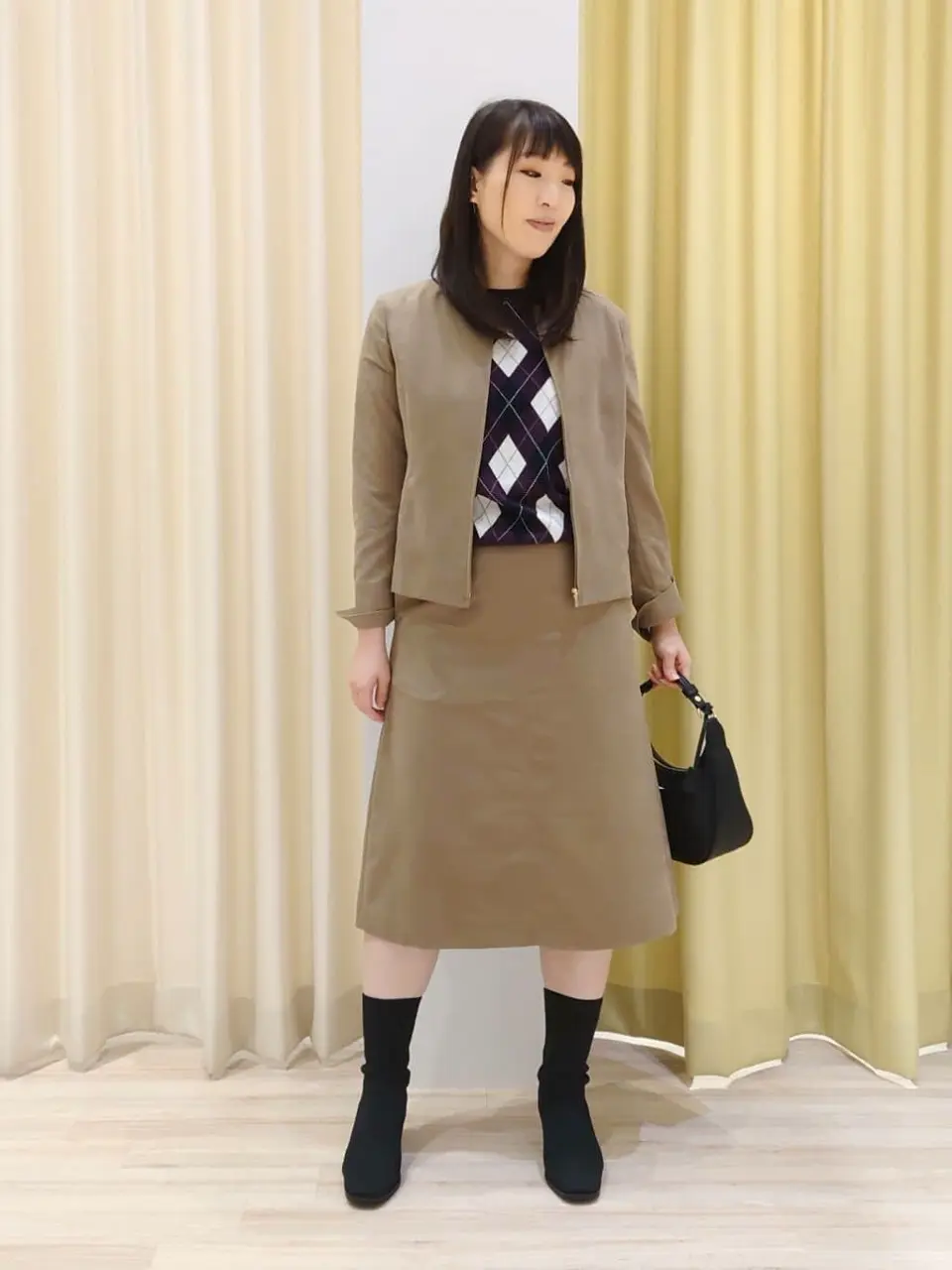 ONWARD CROSSET SELECT 岡 コーディネート画像