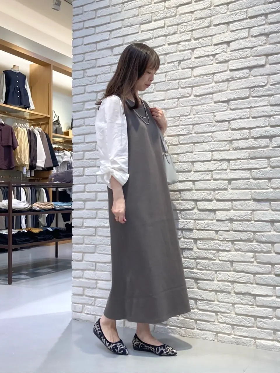 ONWARD CROSSET SELECT 檀 コーディネート画像