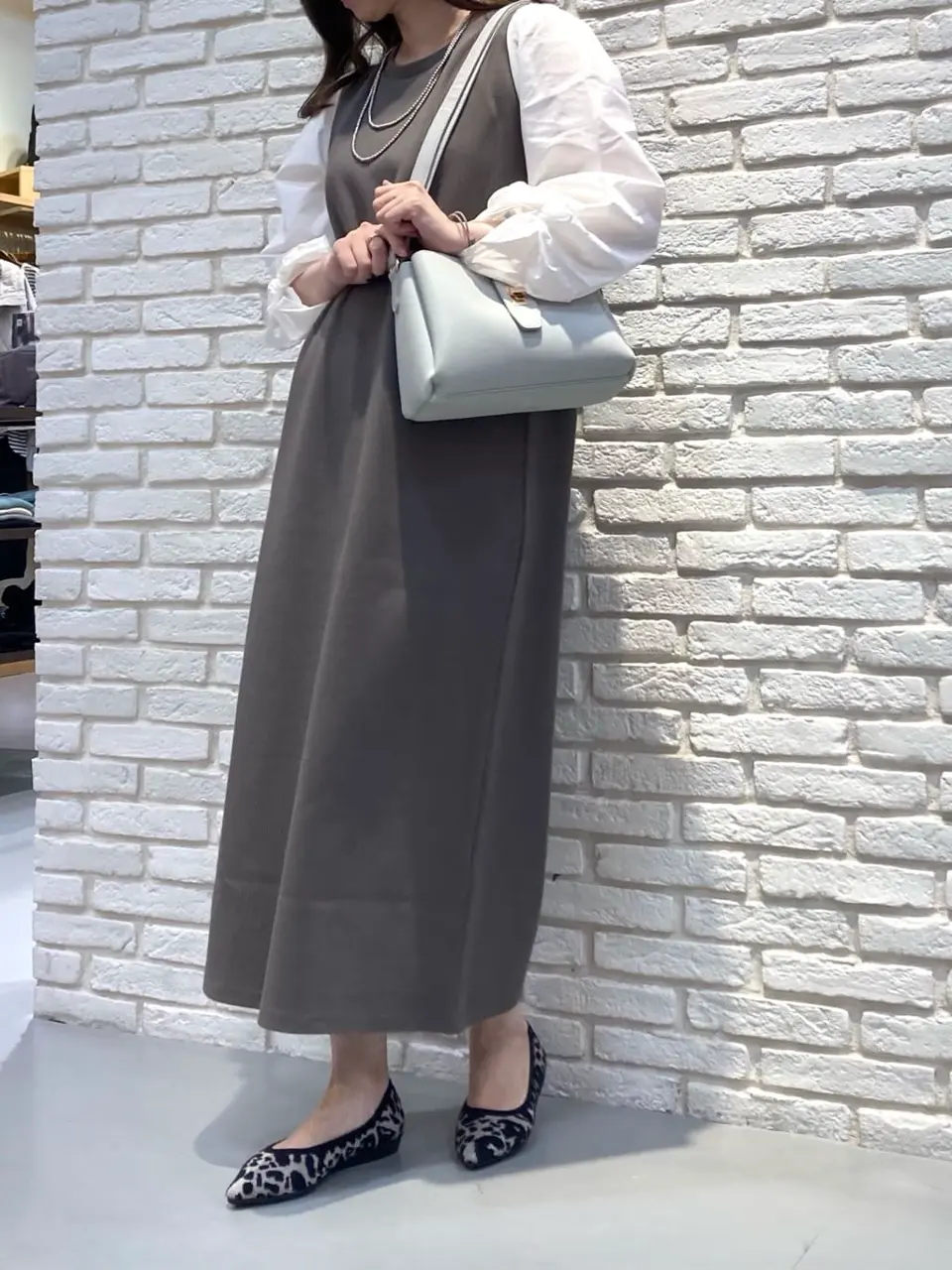 ONWARD CROSSET SELECT 檀 コーディネート画像