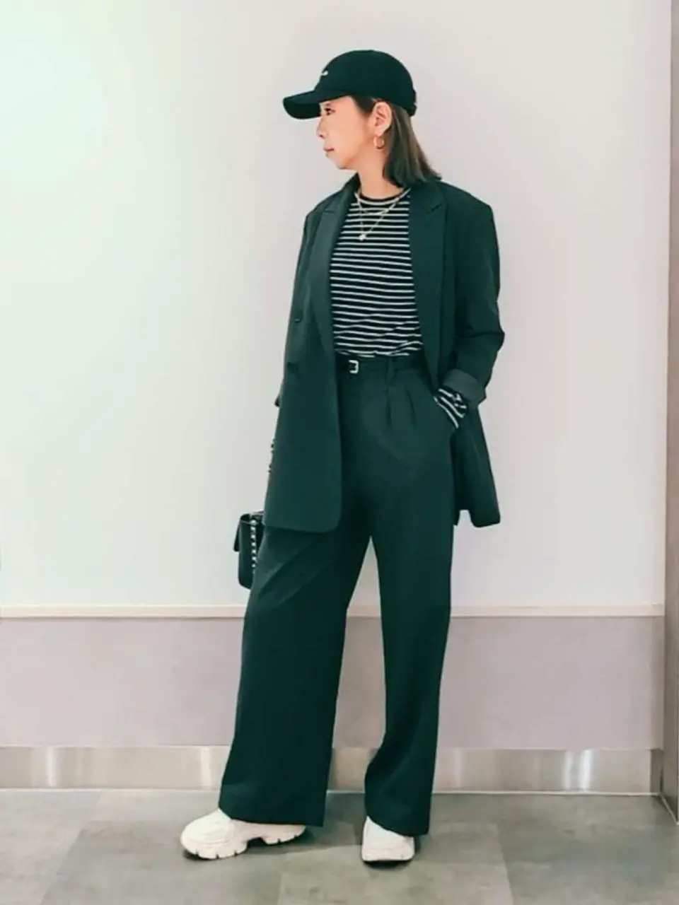 ONWARD CROSSET SELECT niwa コーディネート画像