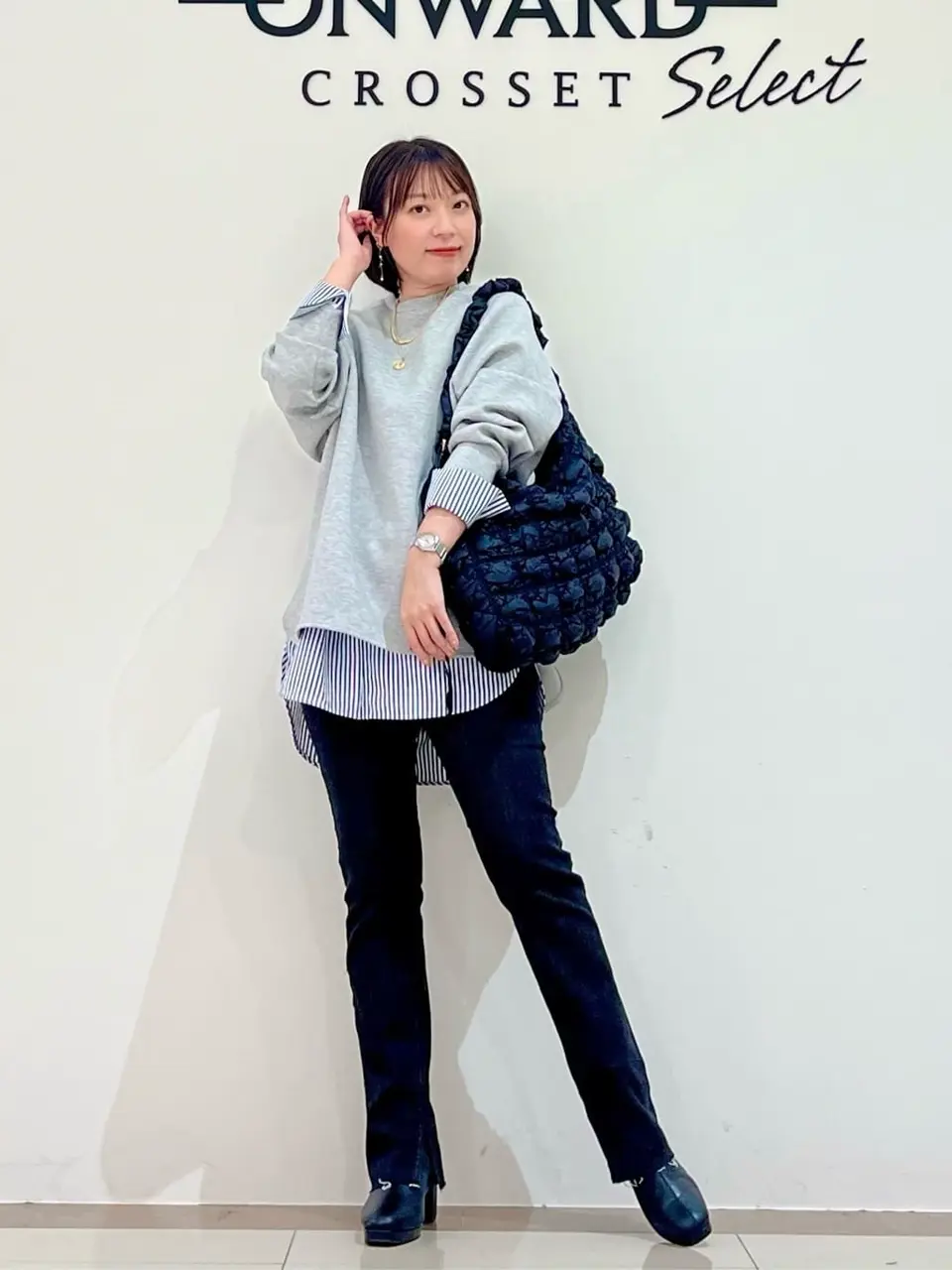 ONWARD CROSSET SELECT スタッフ コーディネート画像