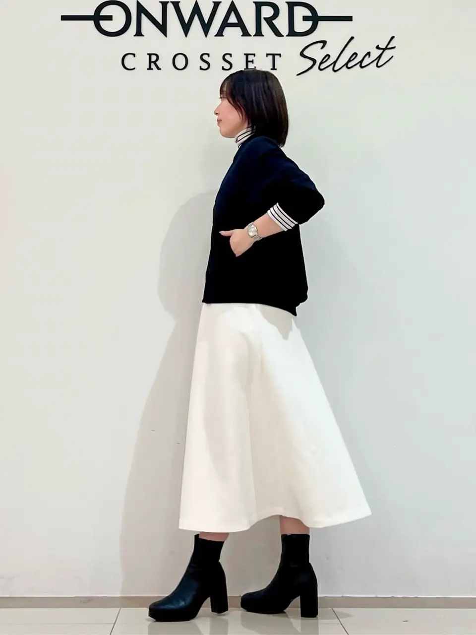 ONWARD CROSSET SELECT スタッフ コーディネート画像