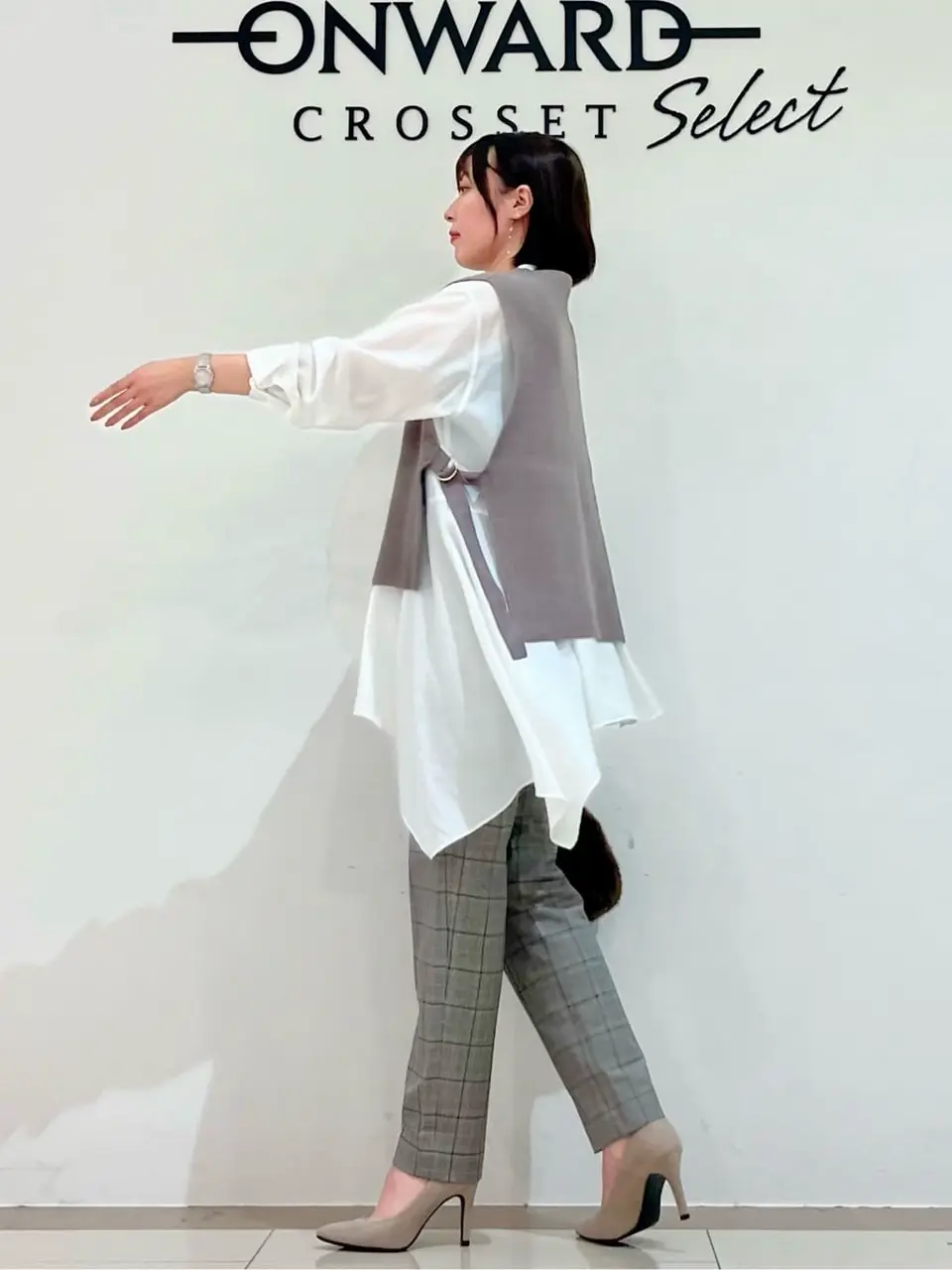 ONWARD CROSSET SELECT スタッフ コーディネート画像