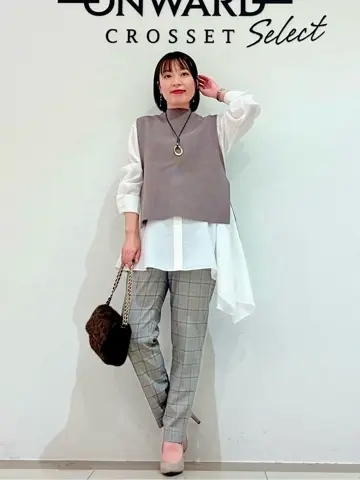 ONWARD CROSSET SELECT スタッフ コーディネート画像