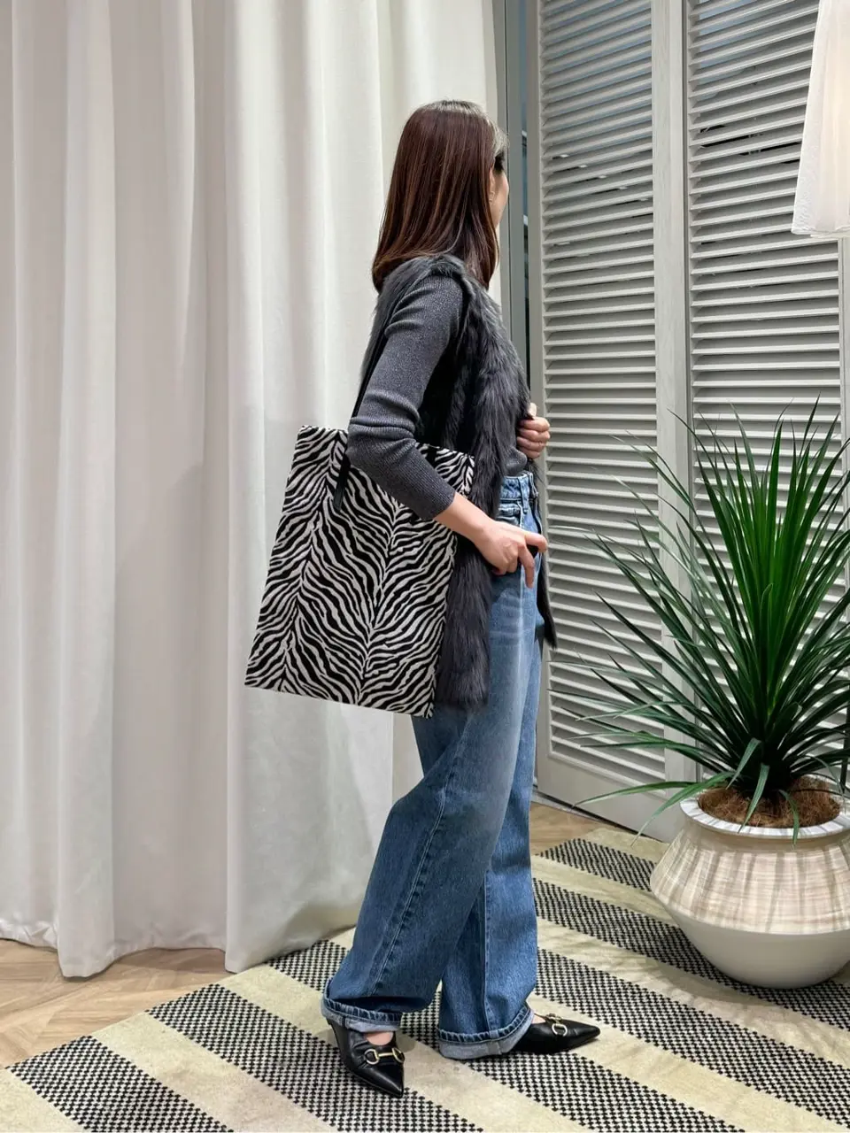 ONWARD CROSSET SELECT KURIYAMA コーディネート画像