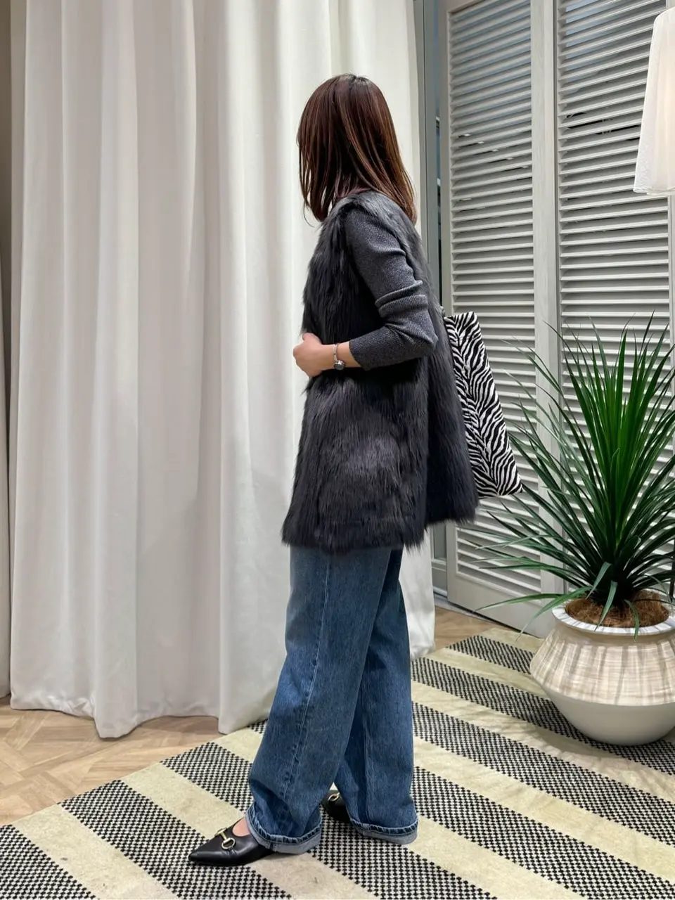 ONWARD CROSSET SELECT KURIYAMA コーディネート画像