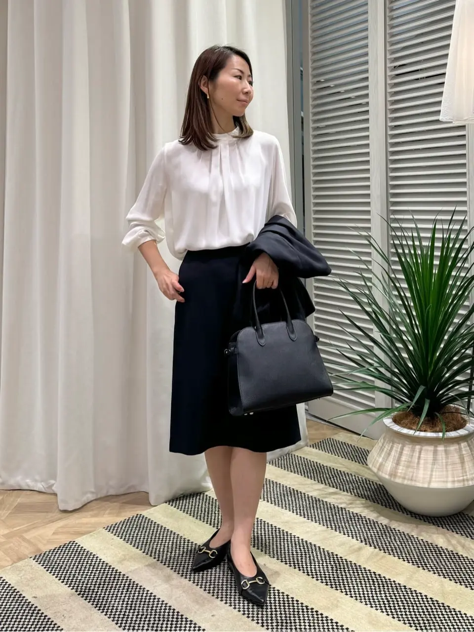 ONWARD CROSSET SELECT KURIYAMA コーディネート画像