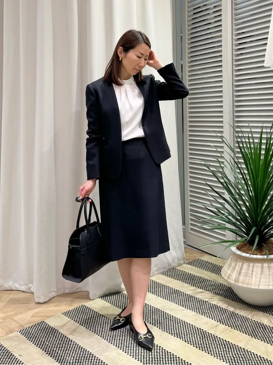 ONWARD CROSSET SELECT KURIYAMA コーディネート画像